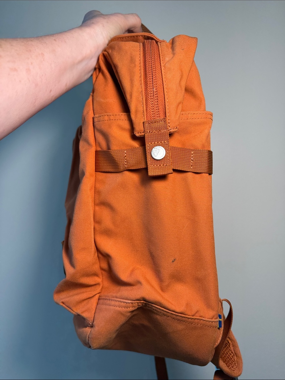Fjallraven orange Haulpack  #1. - Picture 7 of 13